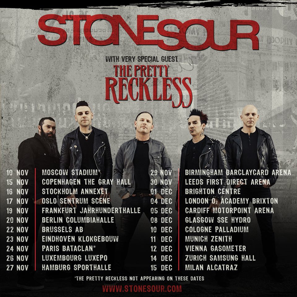 stone sour tour deutschland