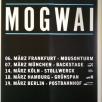 Mogwai, Strange Forces - Bremen, Schlachthof - 1