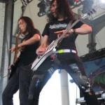 Sabrina Betz (metal-inside.de) DRAGONFORCE beim KNOCK OUT FES...