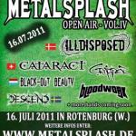 METAL SPLASH OPEN AIR: Vorverk...