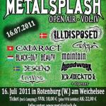 METAL SPLASH OPEN AIR sucht Op...