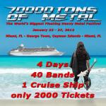70000 Tons Of Metal TANKARD feiern Geburstag auf S...