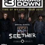 3 Doors Down 3 DOORS DOWN: Europatour start...