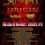 Suffocation SUFFOCATION touren mit ORIGIN...