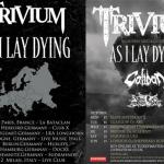 Metal Blade AS I LAY DYING touren mit TRIV...