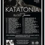 Katatonia KATATONIA: Europatour ab Novem...