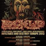 Nuclear Blast LOCK UP spielen Clubshows...