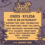 Oktober Promotion Krach Am Bach Festival