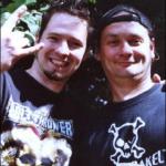 Tom von Soulsgate (links) und MI-Memme lassen sich´s gut gehen.