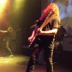 Lars Heitmann MONSTER MAGNET mit ihrem neuen Gitarristen Garrett Sweeny.