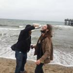 Metaller am Strand