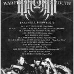 War From A Harlots Mouth War From A Harlots Mouth, A Traitor Like Judas, The Bleeding - Bremen, Tower - 1