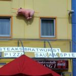 Sau am Spieß