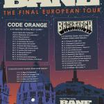 Bane Europe Tour 2015