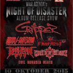 Night Of Disaster 2015 Night Of Disaster 2015