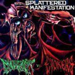 Cover - Splattered Manifestation Split