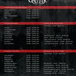 Protzen Open Air 2025 Protzen Open Air 2025 Running Order